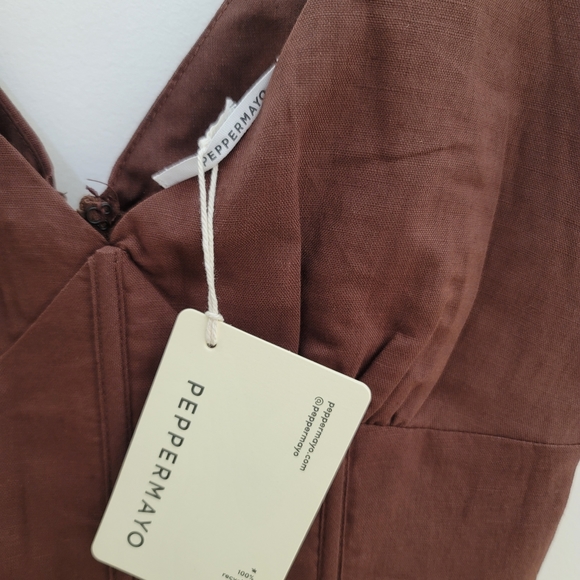 Peppermayo Brown Bustier Top - Picture 8 of 8